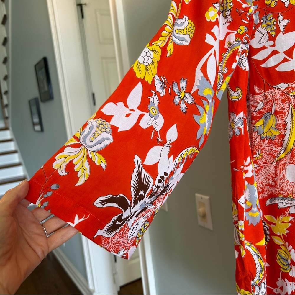 WALKER & WADE
ORANGE MULTI PRINT DRESS - Picture 3 of 9